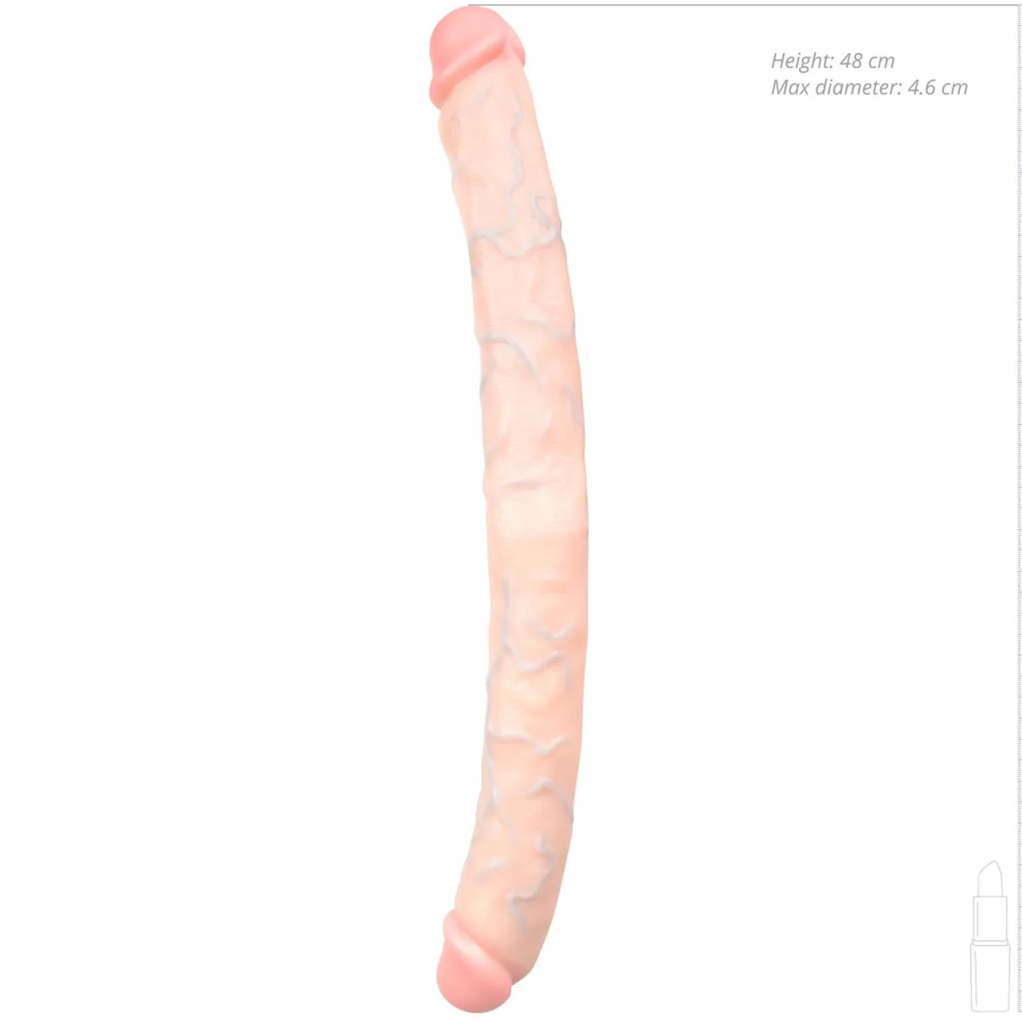 EasyToys - Godemichet double de 50 cm