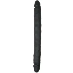 EasyToys - Godemichet à double extrémité de 30 cm - Noir