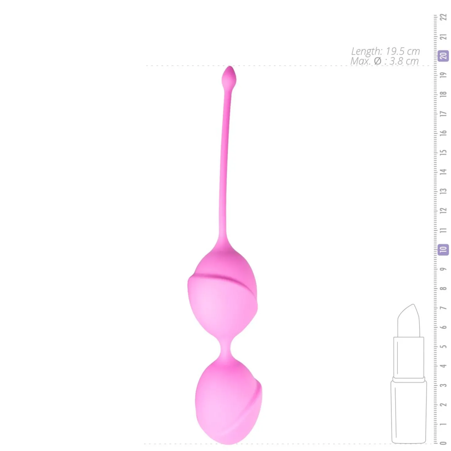 EasyToys - Loveballs ultra-douces - Rose