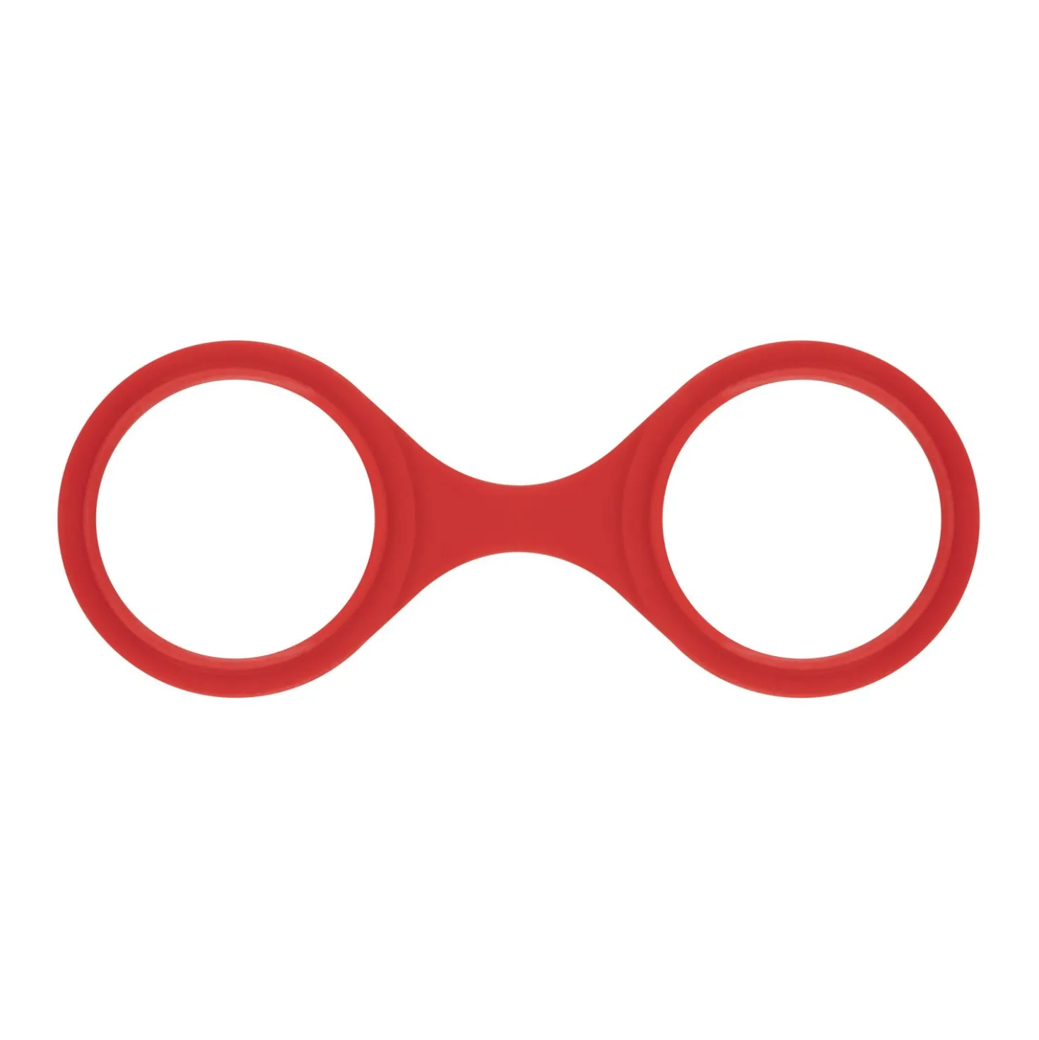EasyToys - Menottes flexibles en silicone - Rouge