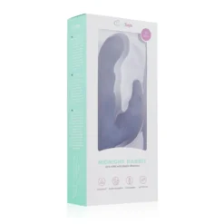 EasyToys - Midnight Rabbit - Vibromasseur point G - Bleu
