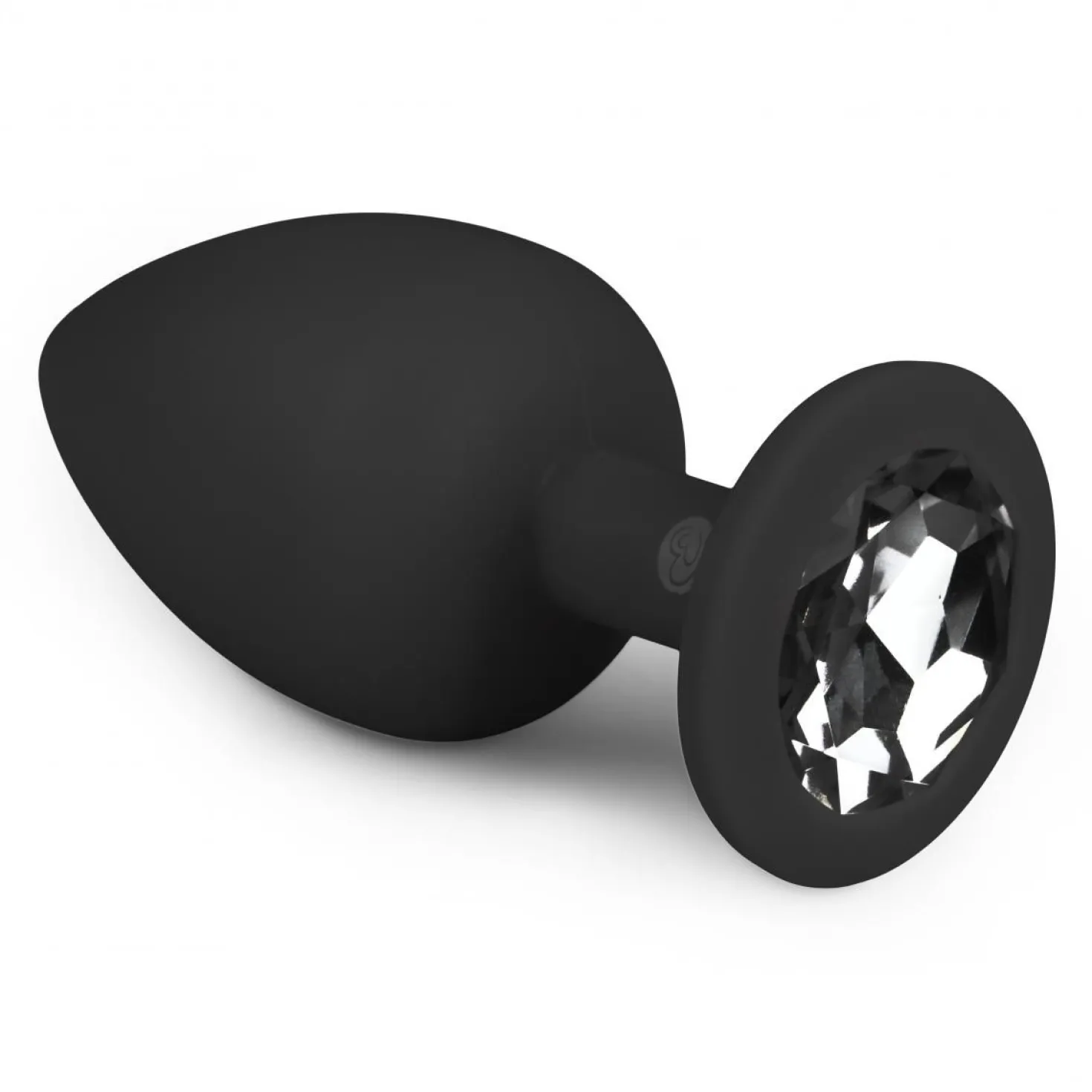 EasyToys - Plug à diamant taille L - Noir
