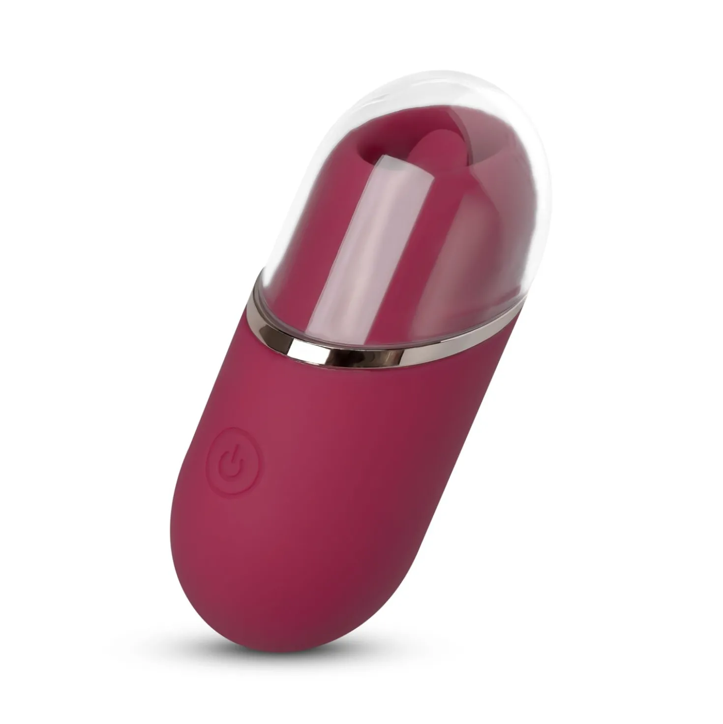 EasyToys - Stimulateur langue avec capuchon de protection - Pourpre