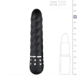 EasyToys - Vibromasseur Love Diamond - Noir