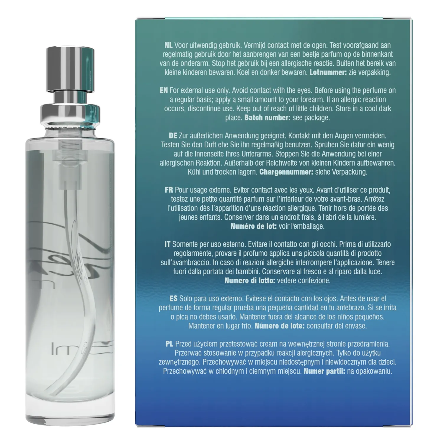 Eau de toilette avec phéromones PheroMen