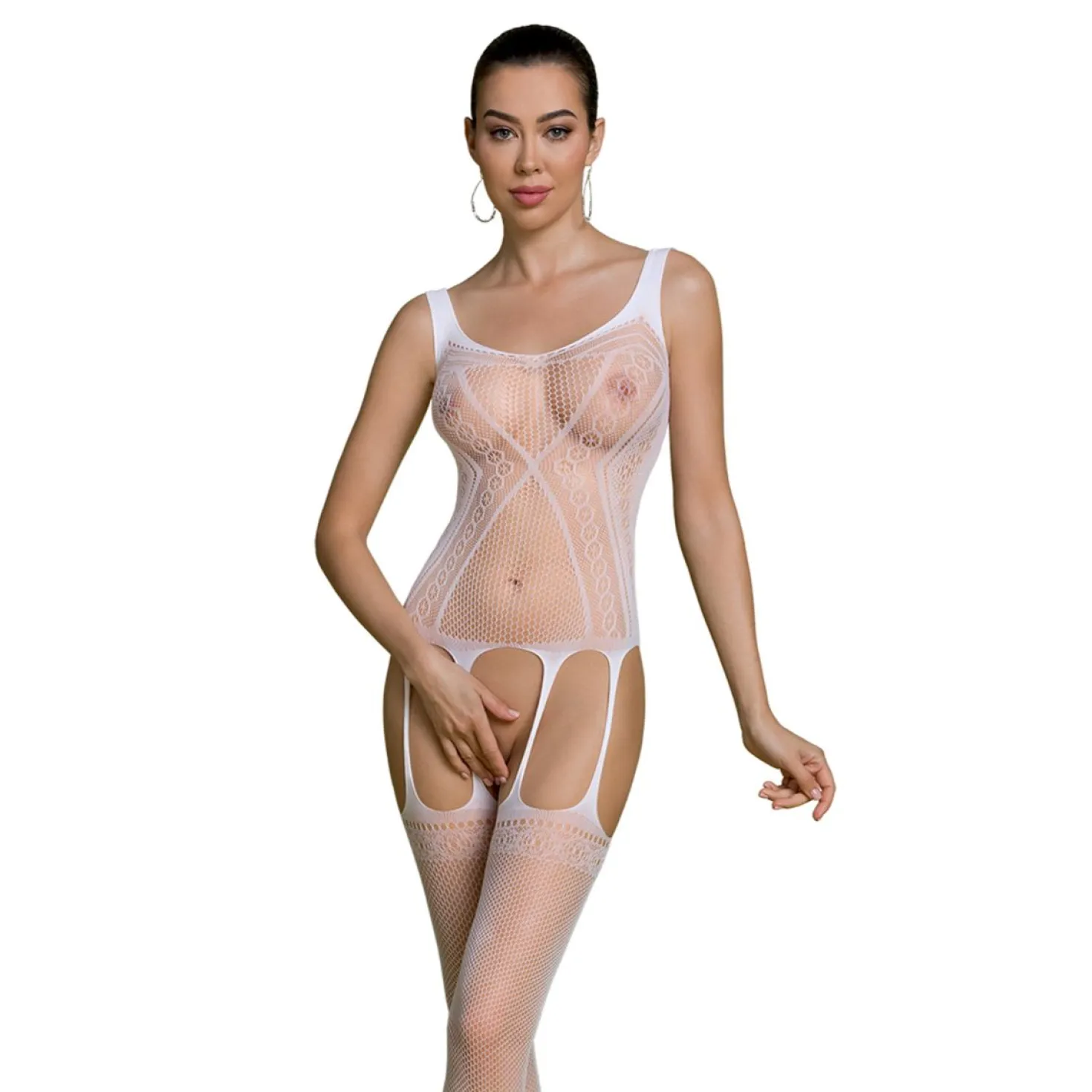 ECO Passion - BS007 Bodystocking - Blanc