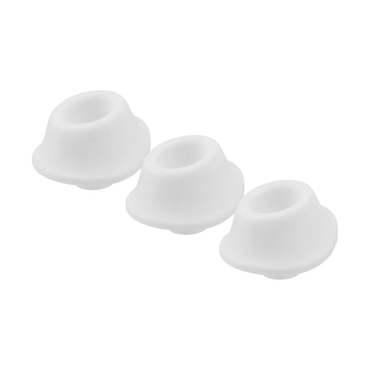Embouts de rechange pour le Womanizer Premium/Starlet 2/Liberty - Taille M -Blanc- 3 Pièces -