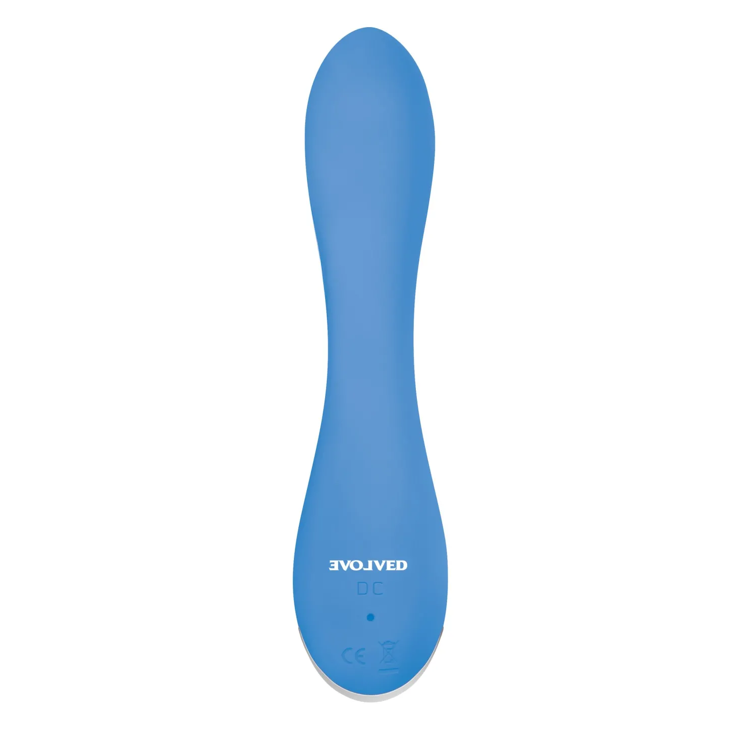 Evolved - Vibromasseur Blue Crush pour le point G - Bleu