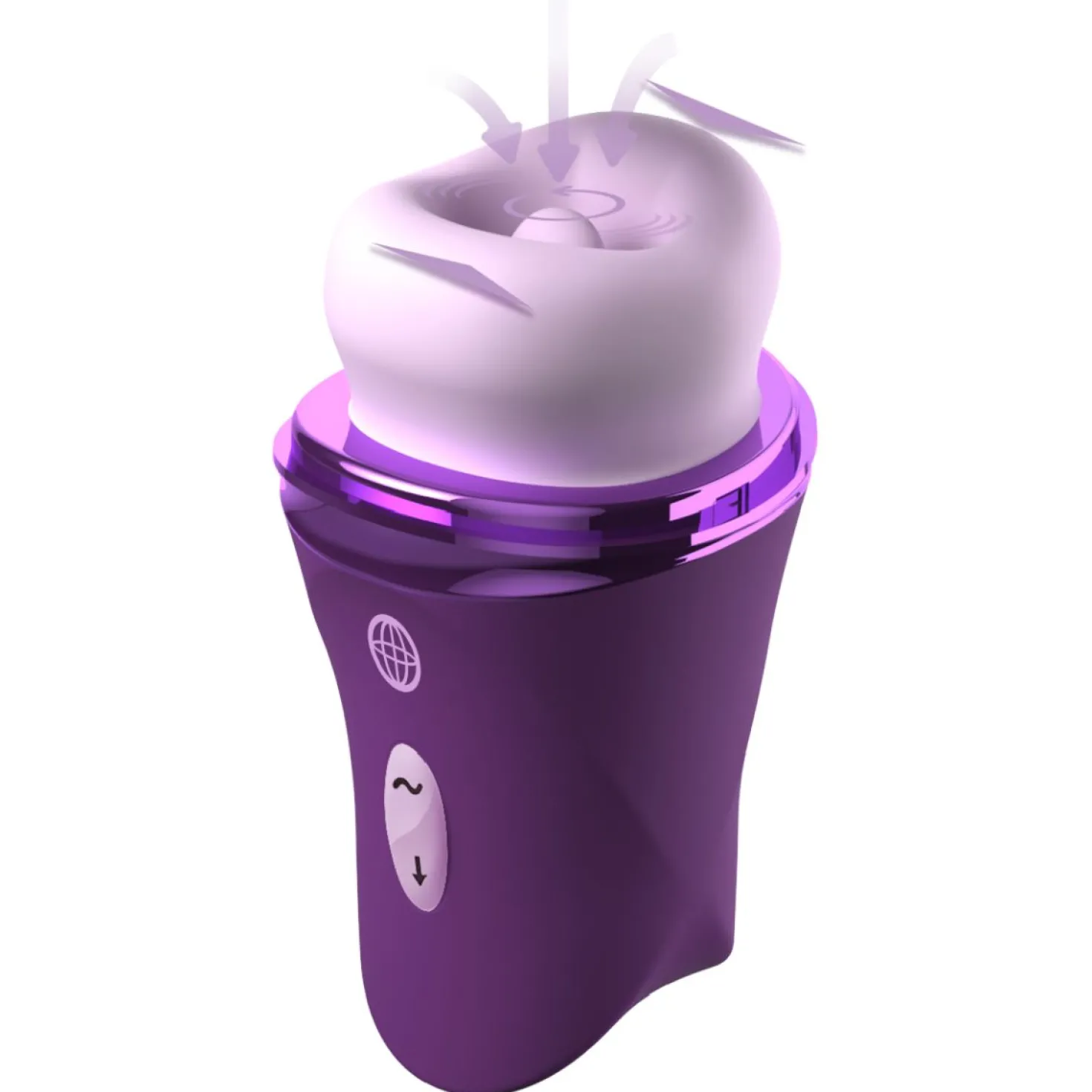 Fantasy For Her - Lush Kiss Plush Stimulateur à Succion - Violet