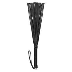 Fouet en simili-cuir - Noir