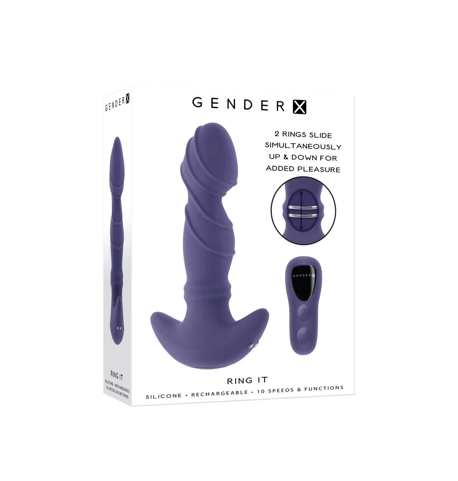Gender X - Ring It Vibromasseur Prostatique - 16,5 cm