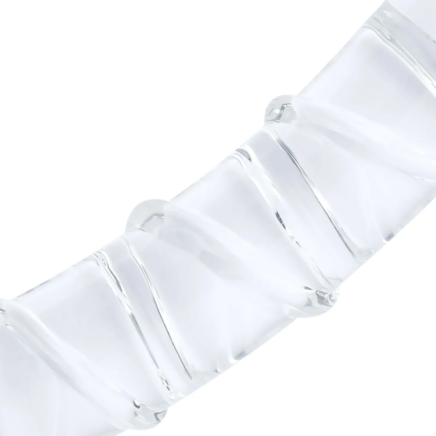 Gildo - Double Dildo en Verre pour Point G/Prostate No. 31 - 17,5 cm
