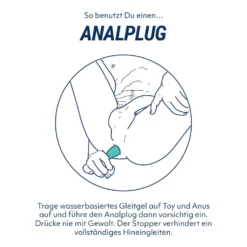 Gildo - Plug en verre pour prostate N° 13 - 13,5 cm