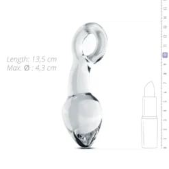 Gildo - Plug en verre pour prostate N° 13 - 13,5 cm