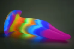 Glow-in-the-dark Unicorn Tongue Dildo