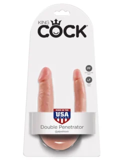 Godemiché King Cock Small Double Trouble 33,5 cm - Chair