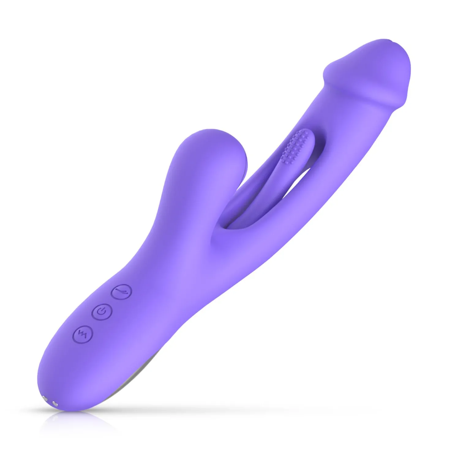 Good Vibes Only - Tess Vibromasseur Lapin avec Stimulateur du Point G