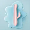 Good Vibes Only - Vibromasseur Poussant - Silicone Doux - Rose