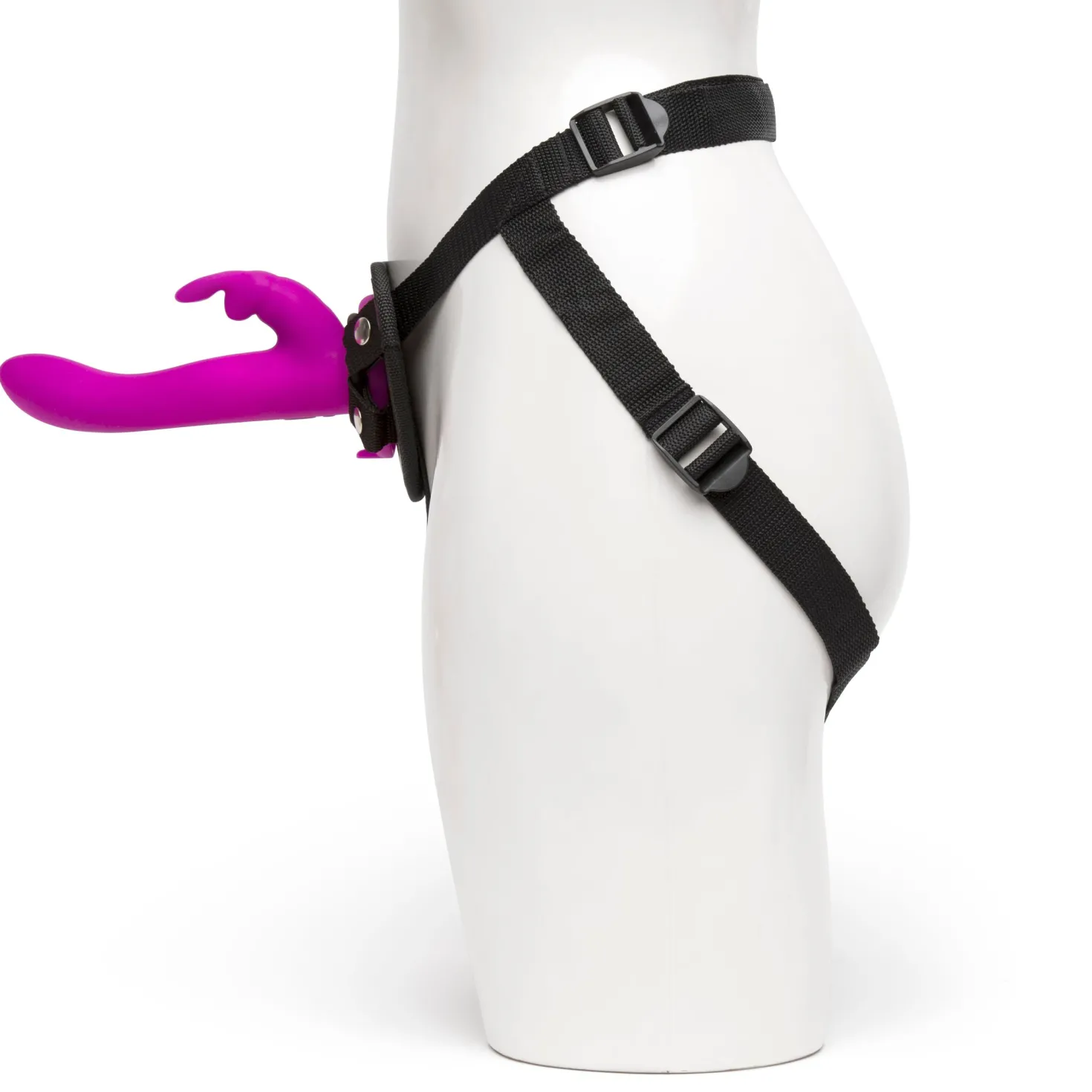 Happy Rabbit – Harnais Vibrant – Magenta