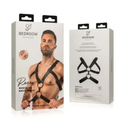 Harnais de bondage Rocco - Noir