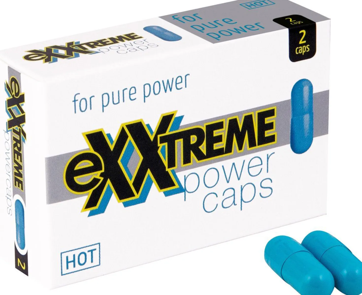 HOT Exxtreme Capsules puissantes pour hommes - 1x2 pcs