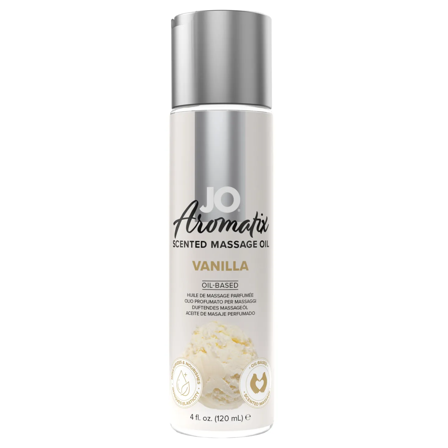 JO - Aromatix Huile de massage parfumée Vanille - 120 ml