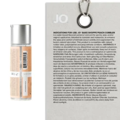 JO - Bake Shoppe Tarte Aux Pêches Lubrifiant - 60ml