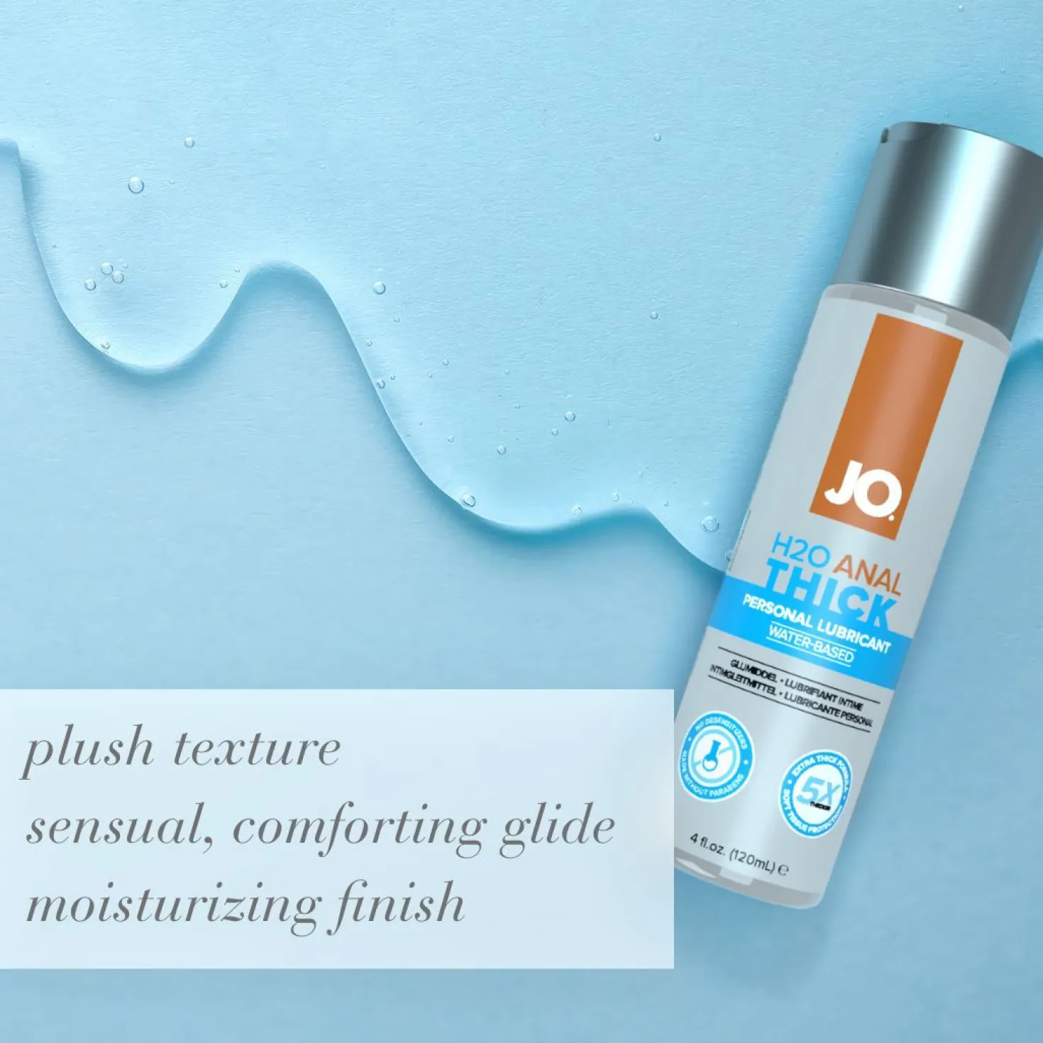 JO - H2O Lubrifiant Anal Thick - 120 ml