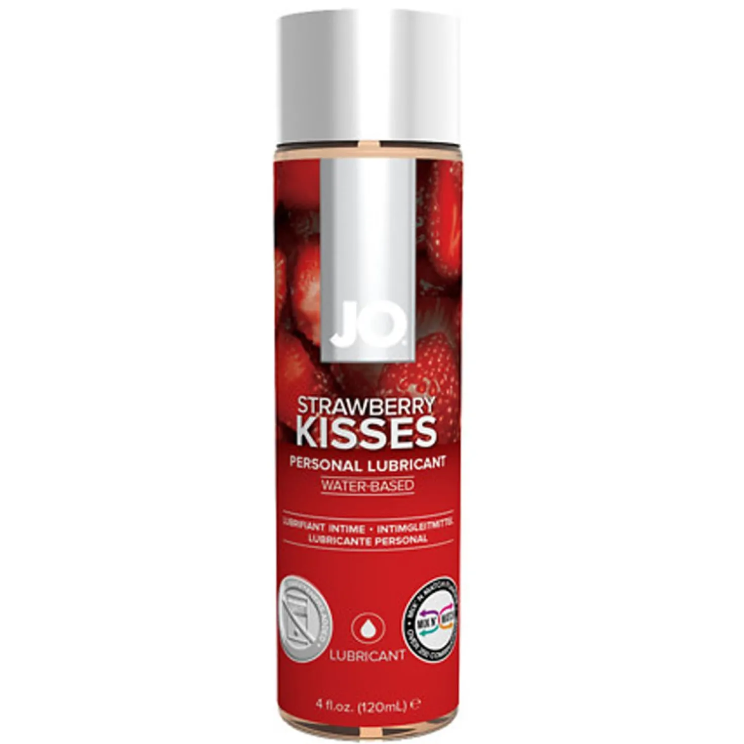 JO - Lubrifiant H2O Strawberry Kiss - 120 ml