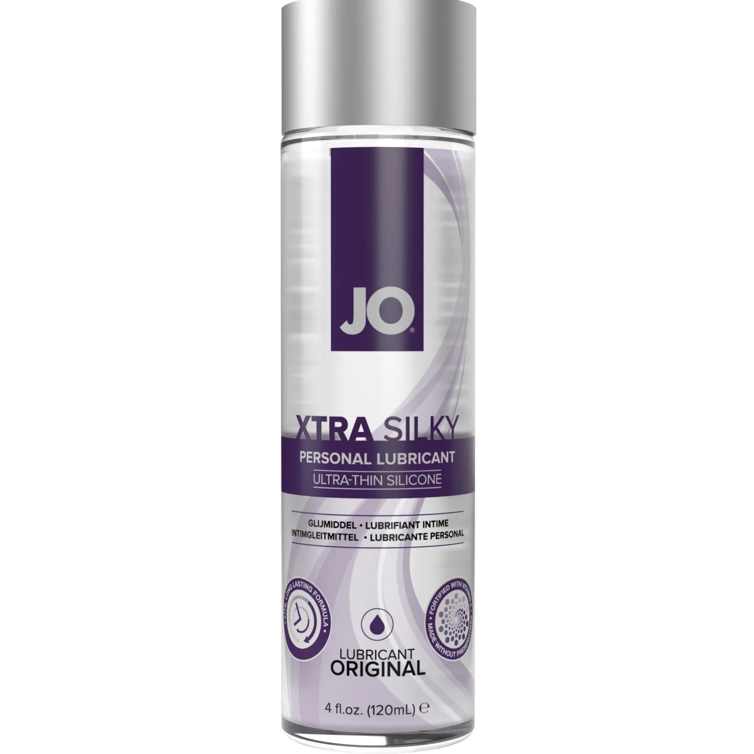 JO - Lubrifiant Xtra Silky Thin à base de silicone - 120 ml