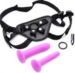 Kit strap-on vibrant Double-G Deluxe