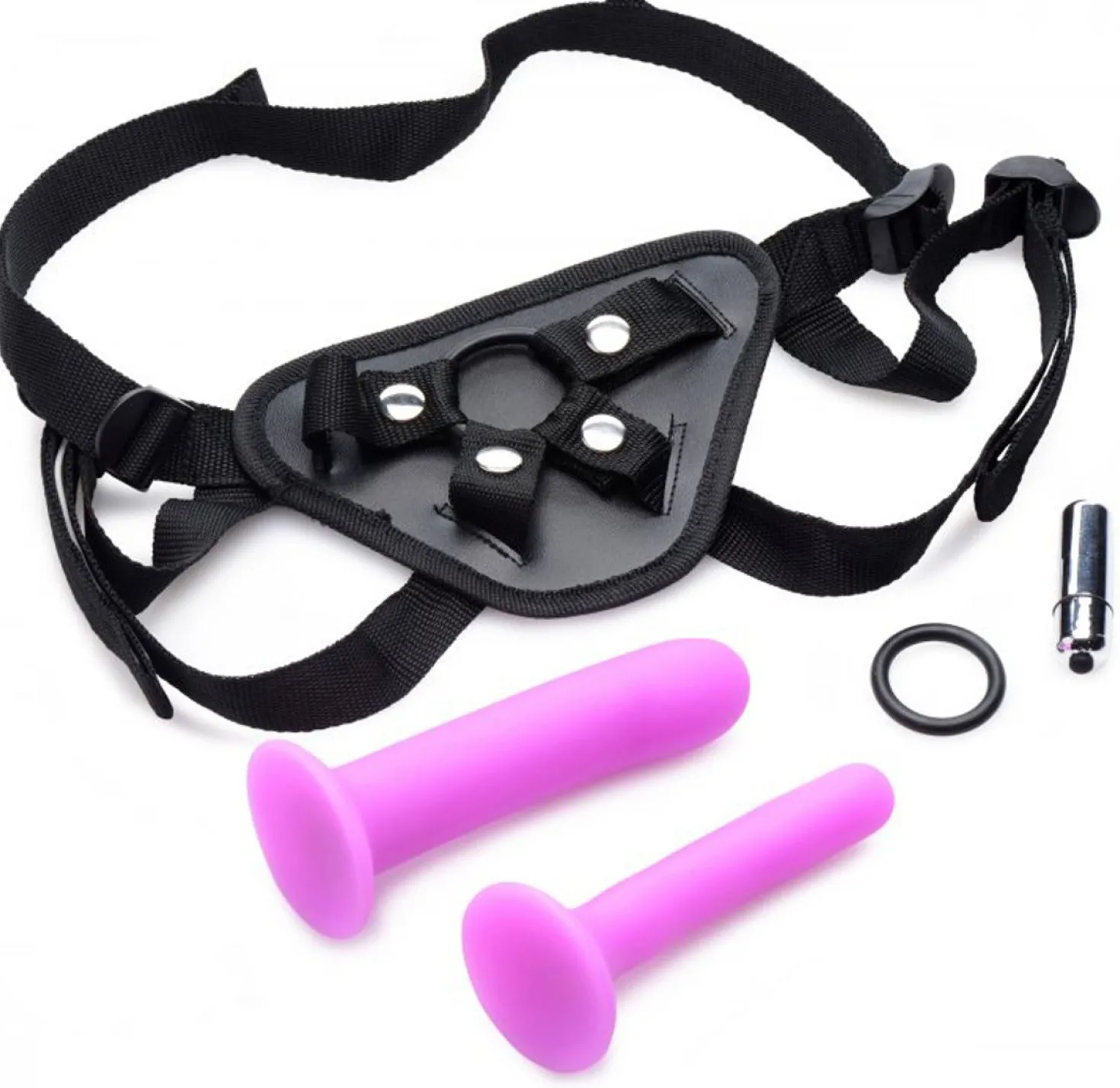 Kit strap-on vibrant Double-G Deluxe