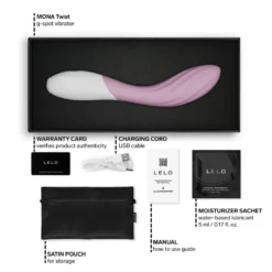 LELO - MONA Twist Vibromasseur Point G - Soft Pink
