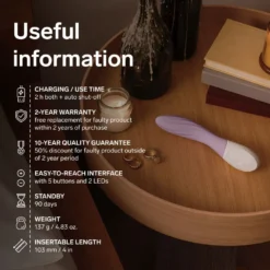 LELO - MONA Twist Vibromasseur Point G - Lavender