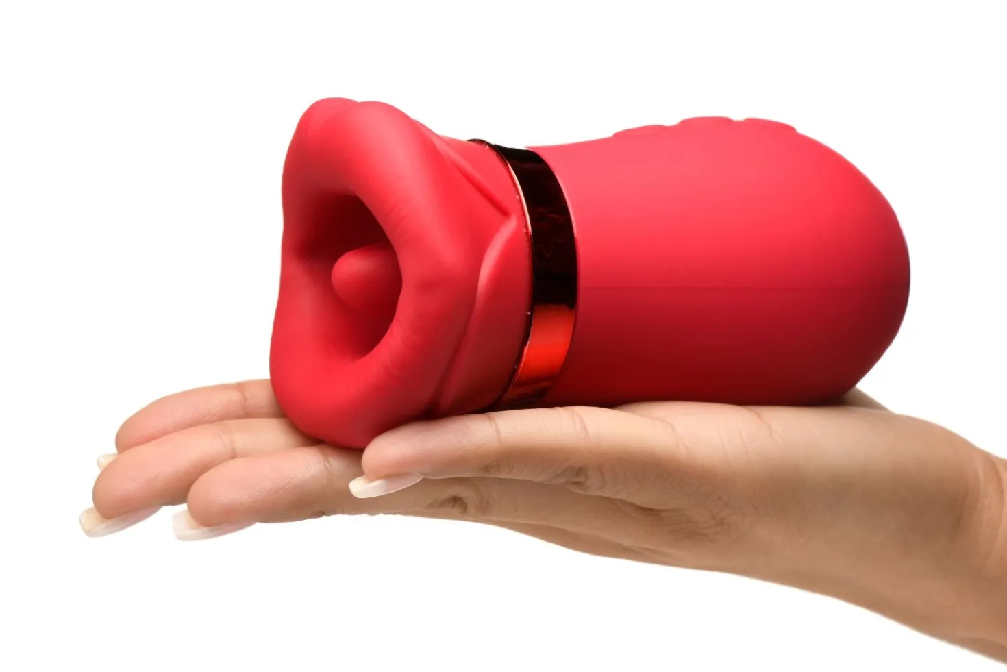 LICKGASM - Stimulateur Clitoridien Kiss Me More Succion, Vibration & Bais