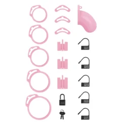 LOCKDOWN - Cage de Chasteté Small - Rose