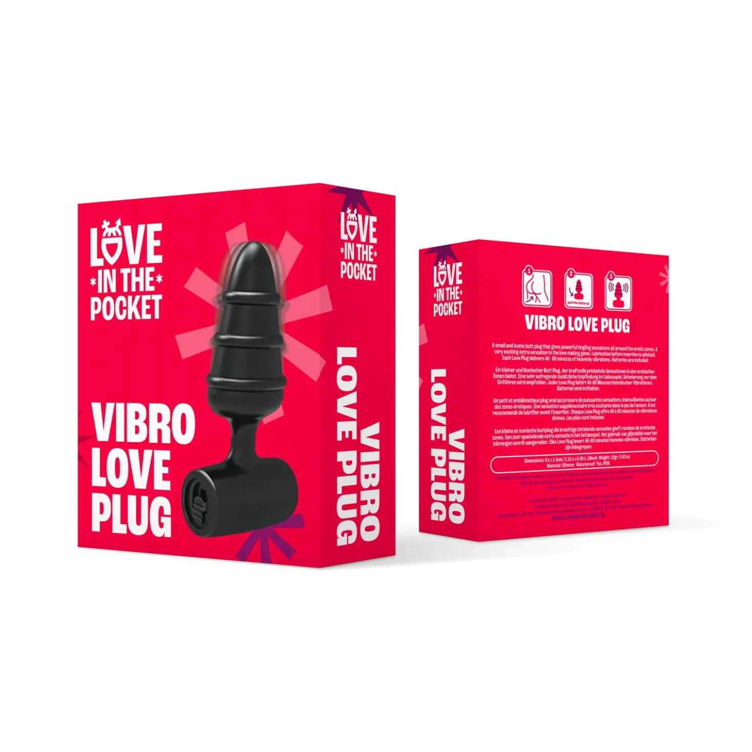 Love in the Pocket - Vibro Love Plug