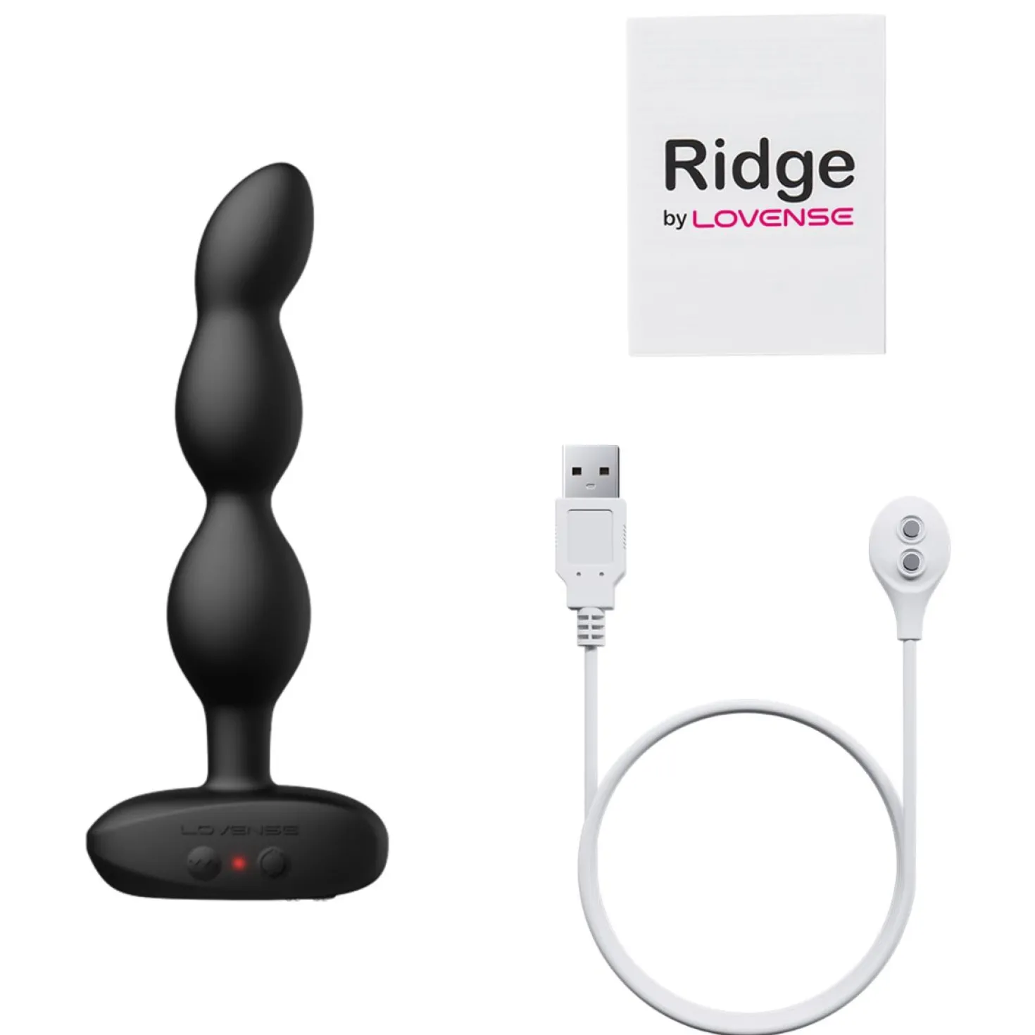 Lovense - Vibromasseur Anal Rotatif et Vibrant Ridge