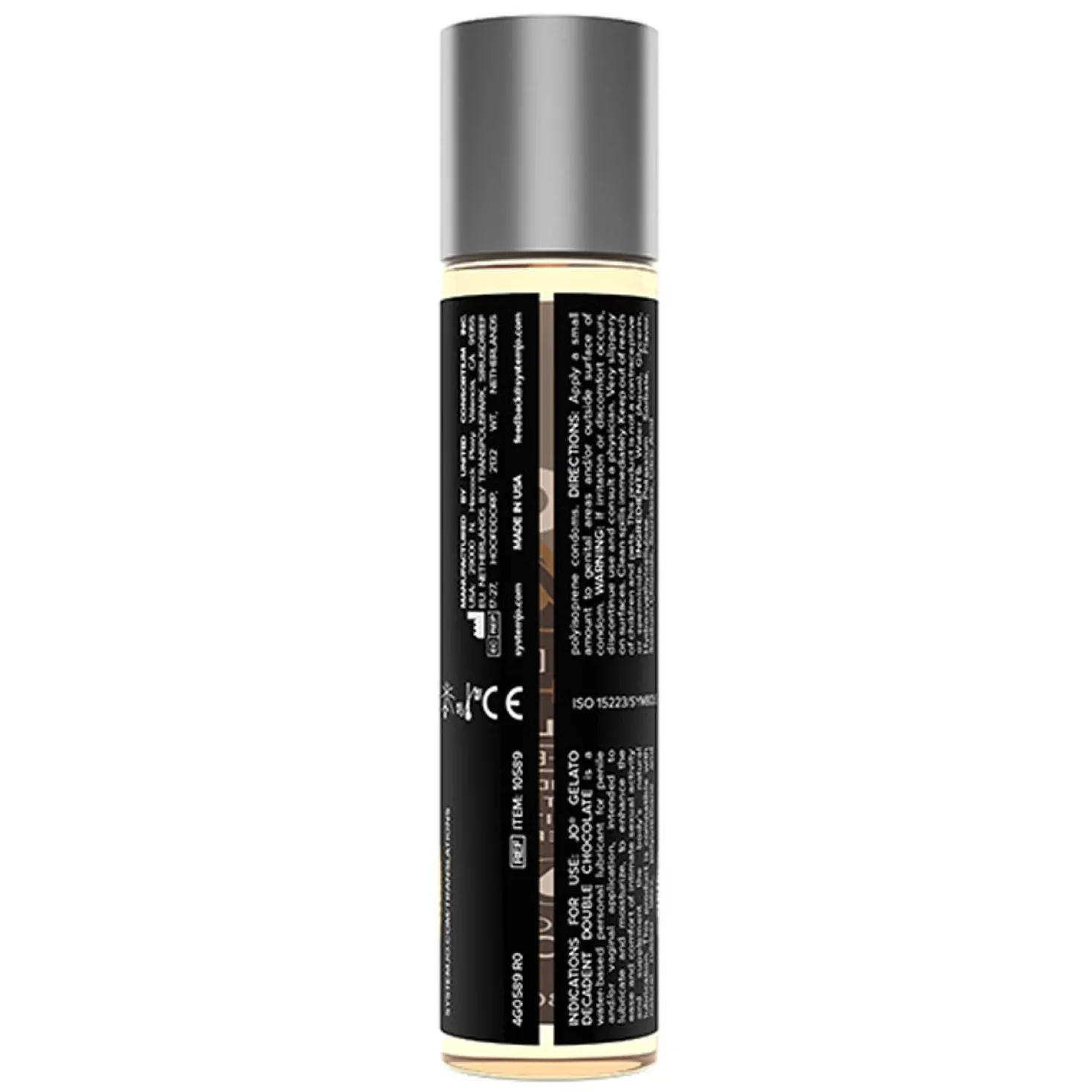 Lubrifiant au chocolat double JO Gelato - 30 ml