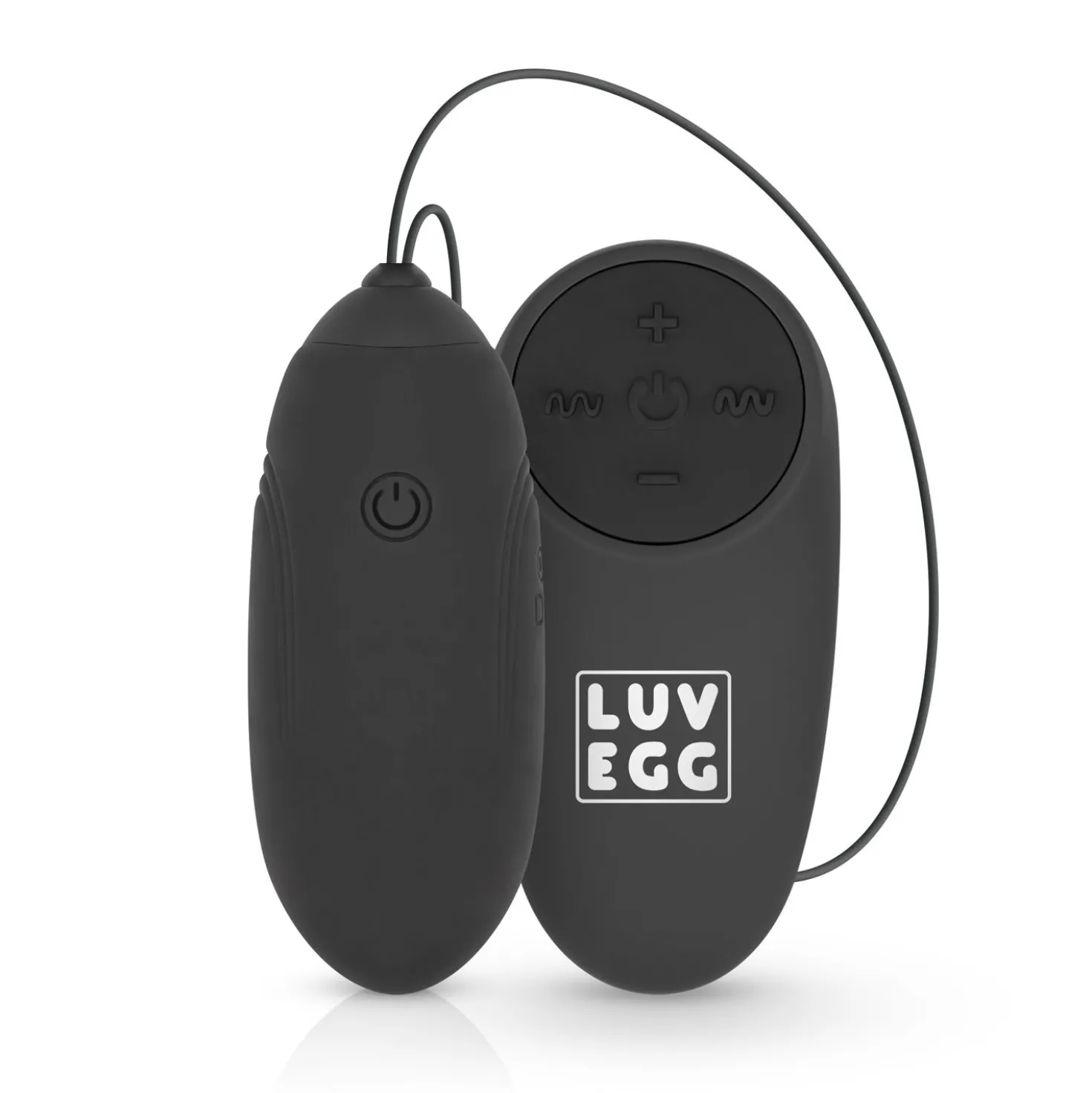 LUV EGG - Œuf Vibrant avec télécommande - Noir
