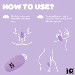 Luv Egg XL - Violet