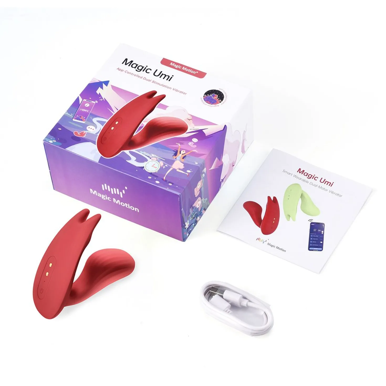 Magic Motion - Vibromasseur "lay-on" unisexe Umi Smart - Connecté