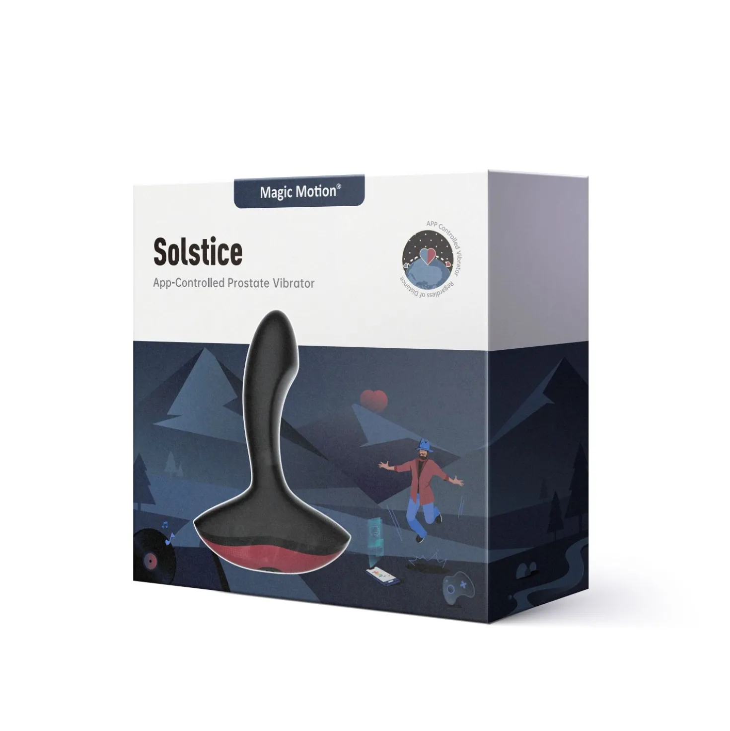 Magic Motion - Vibromasseur prostatique connecté Solstice