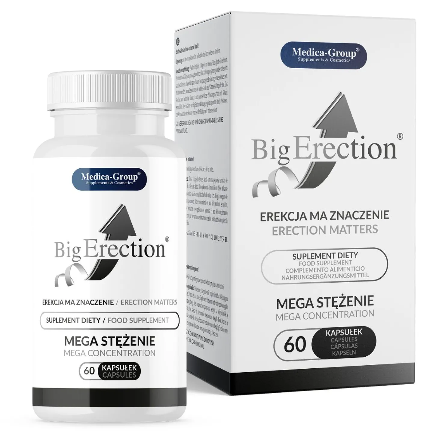 Medica-Group - Big Erection Gélules - 60 Gélules