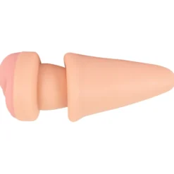 Nature Skin - Plug Anal et Extension pour Pénis 2-en-1