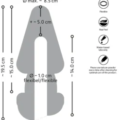 Nature Skin - Plug Anal et Extension pour Pénis 2-en-1