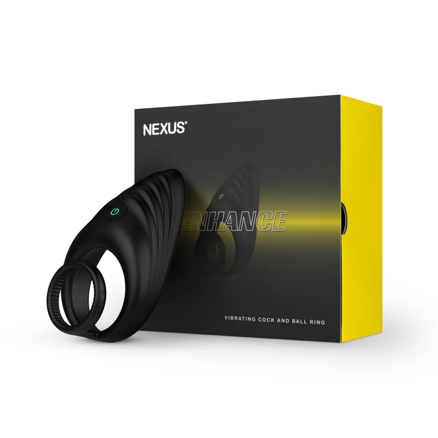 Nexus - Anneau pénien vibrant avec double stimulation