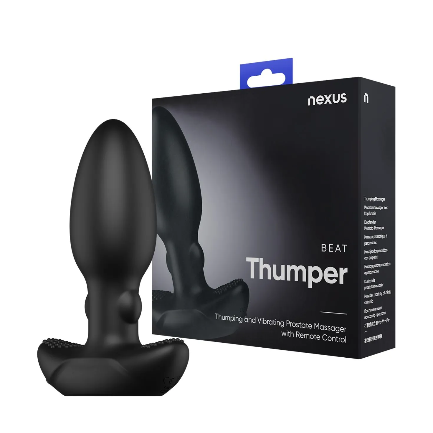 Nexus – BEAT Plug Anal Vibrant Rythmique Avec Télécommande