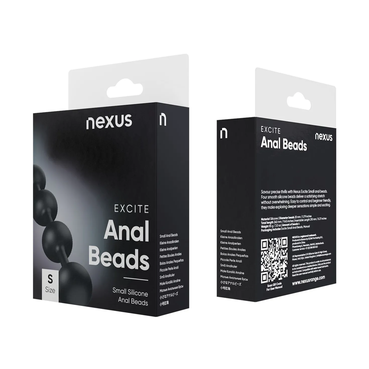 Nexus - Excite Chapelet thaï en silicone - Petit