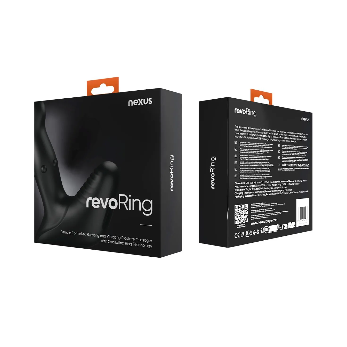 Nexus - REVO RING Stimulateur Prostatique Rotatif avec Télécommande